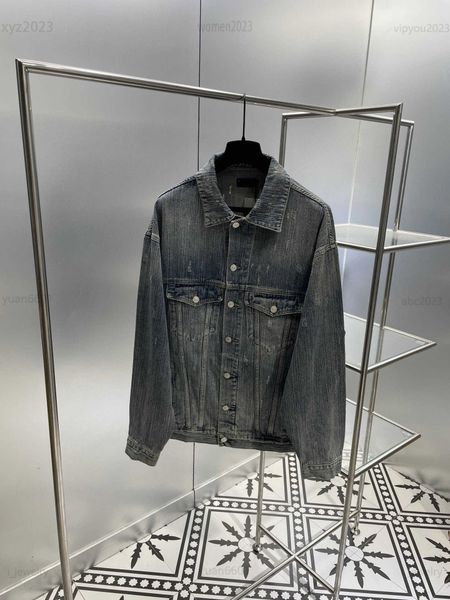 

womens designer jacket fashion scratch design denim coat size s- diamond logo denim overcoat july19, Black;brown