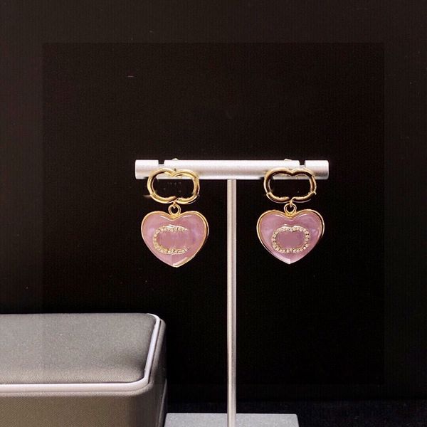 

20style luxury brand designers letters stud channel geometric women long crystal pearl earring bride wedding party jewerlry ax34i, Golden;silver