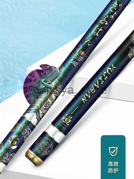 

boat fishing rods chameleon super light fishing rod stream rod 3.6/10m carbon fiber telescopic fishing hand pole for carp x0720