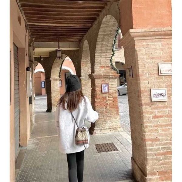 

65% off 2023 new bagdesigner new g drawstring mini bucket fashion classic double print women's oblique cross versatile small bag