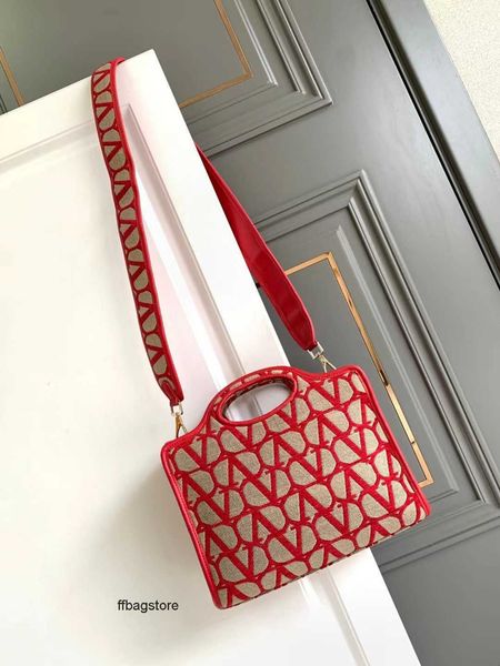 

classic bag valentinoz bags women evening purse 2023 summer print tote canvas outdoor fashion lady winp