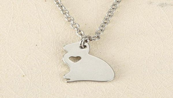 

charm heart jewelry silver gold pendant animal pendant stainless steel pet lover gift for pet lovers2149676