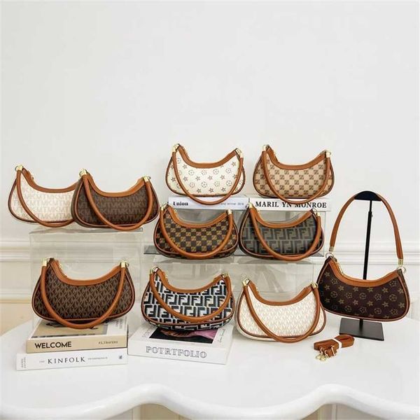 

28% off handbag designer 2023 popular high-end texture niche crescent light luxury underarm bag