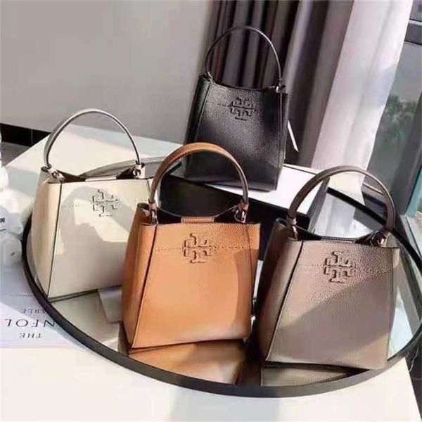 

67% off 2023 new bagdesigner tb foreign trade new european and american simple casual litchi peel solid color bucket single shoulder crossbo