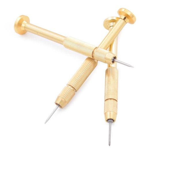 

professional multisize phillips bits screwdriver removing tool accessories precision copper handle watch repair watchmaker kits1484509