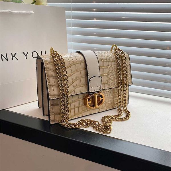 

28% off handbag designer 2023 new crocodile pattern women's one shoulder crossbody small bag bags