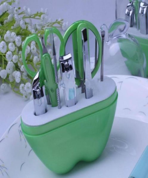 

10setslot 9 in 1 nail arts practical cosmetology whole manicure and makeup tool set for wedding favors9584768