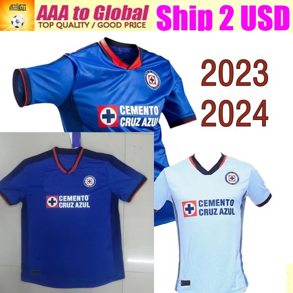

2023 2024 cruz azul soccer jerseys 23 24 cdsyc mexico league baca rodriguez home away third football shirts liga mx camisetas de futbol jers, Black;yellow