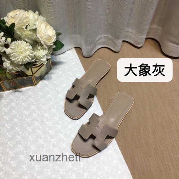 

bear color sandal oran designer summer slipper shoes women's versatile slippers matching leatone line for tourism wear flat bottomed be