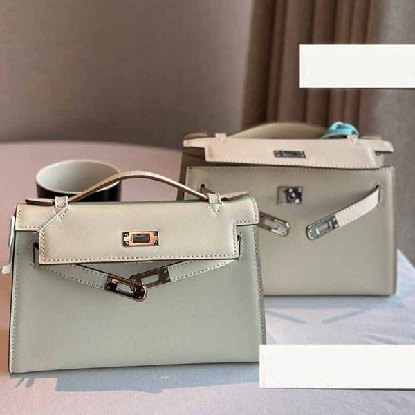 

mini handbag chain shoulder bag women crossbody purse cowhide silver hardware buckle genuine leather flap messenger purse clutch