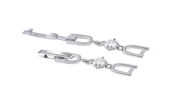 

link chain weimanjingdian brand white rose gold color plated extenders extension buckles for bracelet or necklace7399103, Black