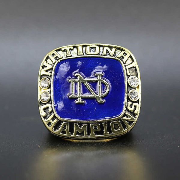 

ncaa 1973 notre dame championship ring customized, Golden;silver
