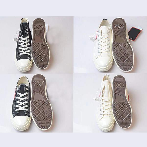 

high street thick bottom canvas shoes men sneakers lace-up men's casual shoes women's boots with box women trainers casual fashion, Black