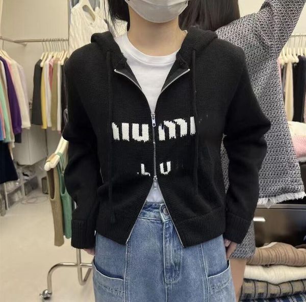 

women's sweaters tees miu knitted sport tank colors pattern women tees designer sweater, White;black