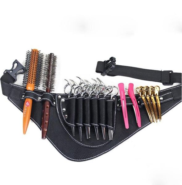 

2021 salon barber scissors bag scissor clips shears shear bags tool hairdressing holster pouch holder case belt2018329