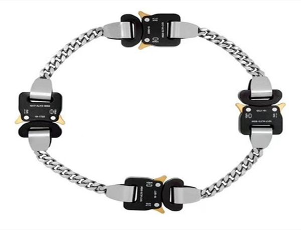 

2020ss alyx hero chain necklace men women metal alyx hero chain accessories titanium japanese2541117, Silver