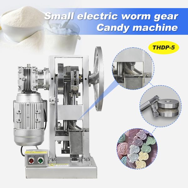 

hnzxib thdp-5 candy press milk tablet tdp-5 upgrade 5t electric single punch press customization with 1 circular mold