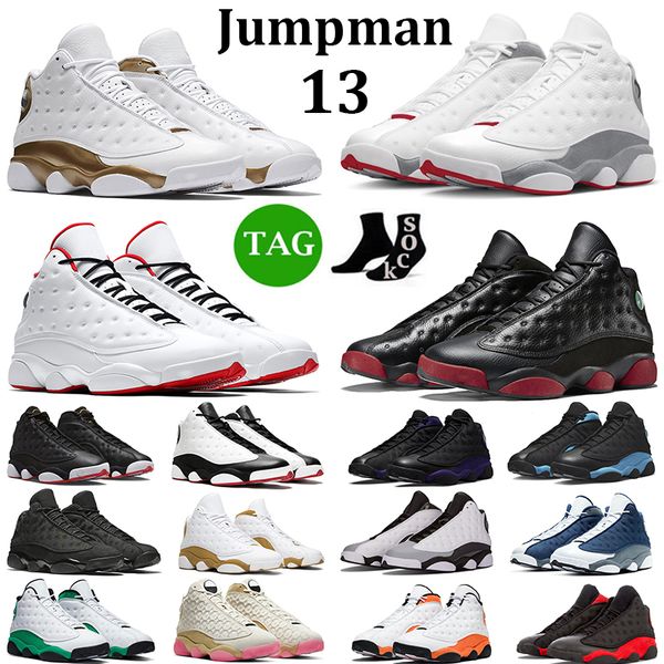 

jumpman 13 men women basketball shoes 13s court purple altitude french blue brave blue navy mens trainers outdoor sneakers