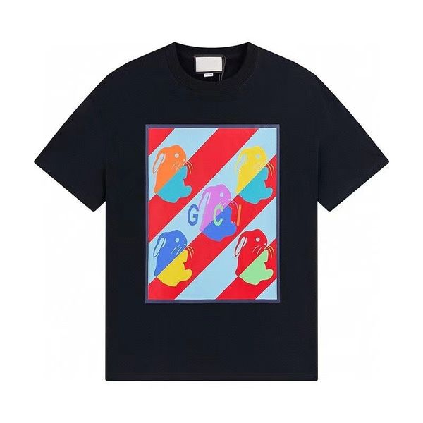 

mens t shirts men shirts designer t shirts mens shirt summer casual round neck sweat-absorbing short sleeved letter printing fashion couple&, White;black