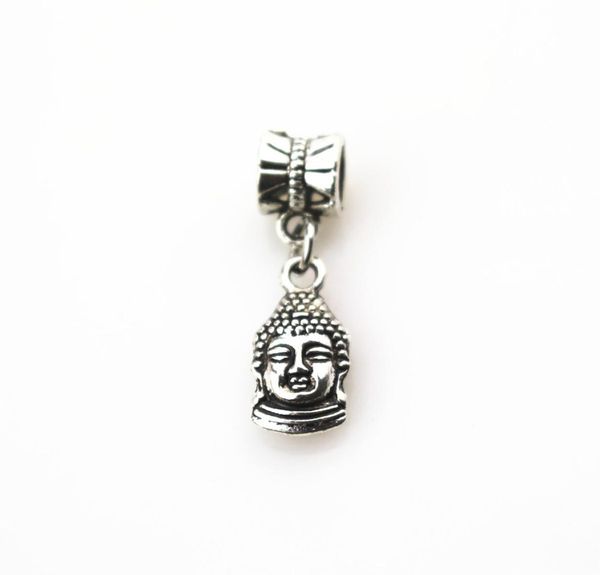 

selling 20pcslot buddha charms big hole pendant beads charm fit nacklace bracelet diy jewelry dangle charms9633887, Bronze;silver