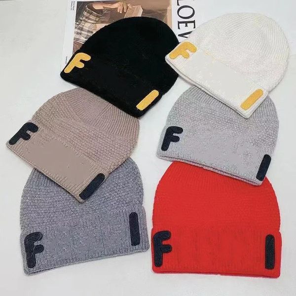 

designer beanie luxury hat cap knitted hat skull winter cashmere di letters casual outdoor bonnet knit hats, Blue;gray