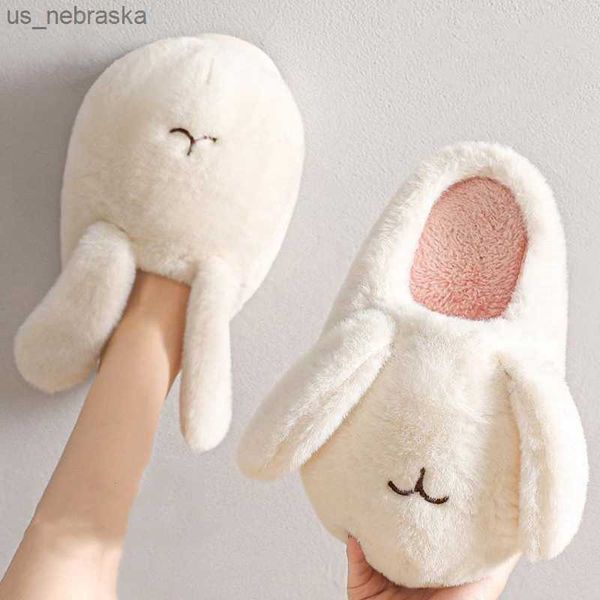 

cute cotton slippers women autumn winter indoor home 2022 new antiskid warm plush slipper couples indoor house cotton shoes l230518, Black;grey