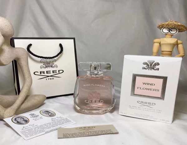 

new wind flowers perfume 75ml floral fragrance spray long lasting fragrances luxury design women perfume 20229221991