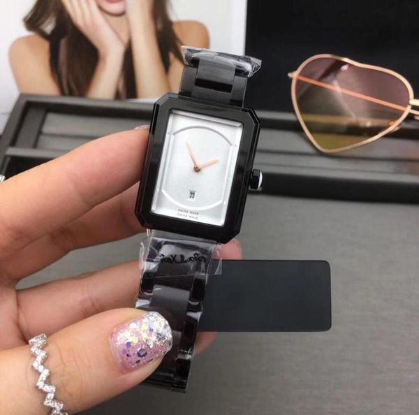

luxury lady watch brand rectangle dial full stainless steel band gold watches fashion watches for women valentine039s day p7516515, Slivery;golden
