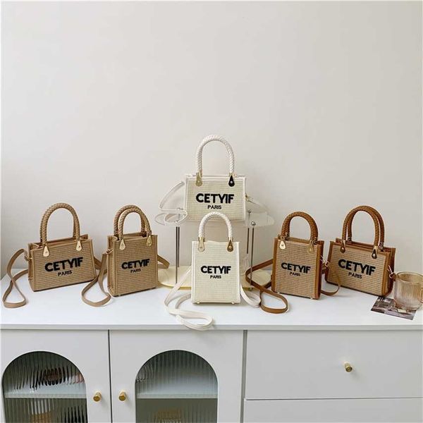 

68% off 2023 new bagdesigner straw for women new summer ins small design handheld woven fashion crossbody bag