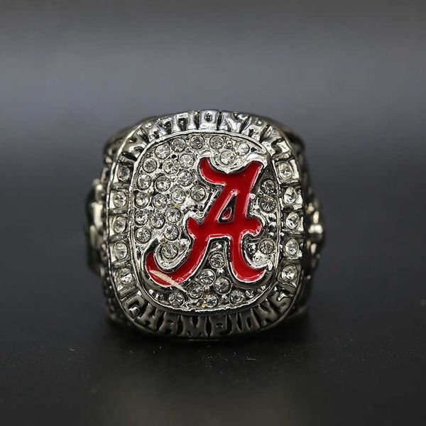 

2015years sec university of alabama championship ring, Golden;silver