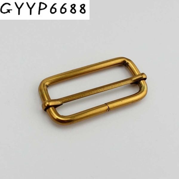 

bag parts accessories 50mm line adjustment buckle alloy rectangular slider buckles slider triglide sewing materials 230719, Black