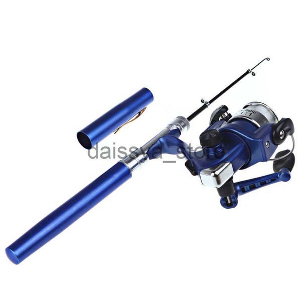 

boat fishing rods bodecin telescopic mini portable pocket pen casting fishing rod carbon reel aluminum alloy spinning ultralight feeder fish