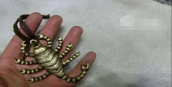 

tibetan ornaments scorpio brass scorpion pendant evil spirits artifact buddha waist pendant ornaments copper small pen5986890, Silver