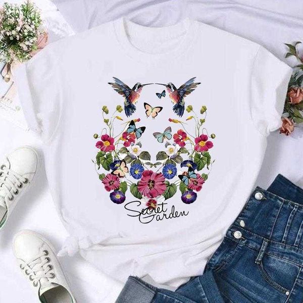 

short sleep butterfly bow sweet flower fashion sum, White