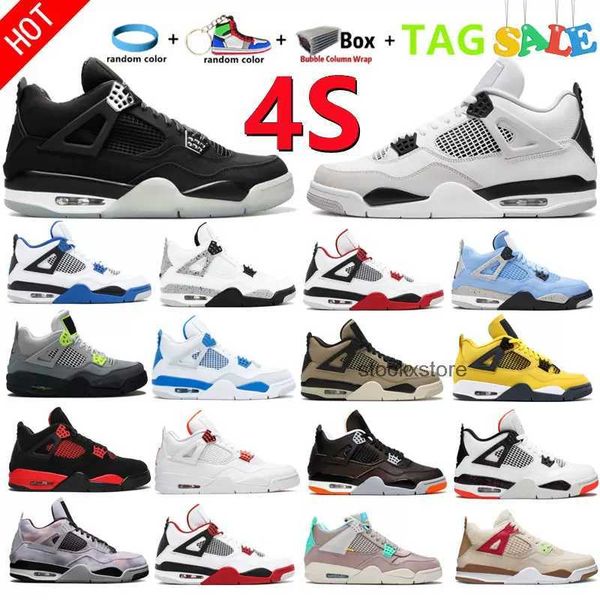 

4 2022 basketball shoes for men women 4s military black cat sail red thunder white oreo cactus jack blue university infrared cool grey mens