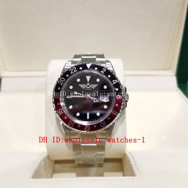 

6 style mens watch bp bpf maker vintage 40mm stainless steel gmt ii cream dial 16710 coke jubilee bracelet blue & red automatic mechanical m, Slivery;brown