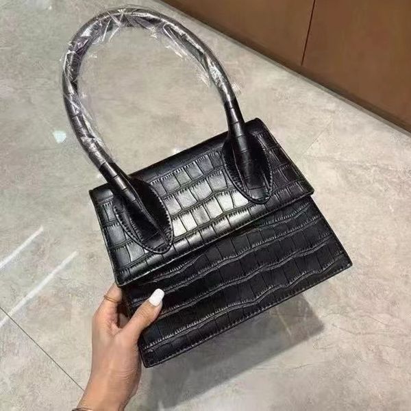 

10a fashion designer bags mini totes bag split crocodile womens classic clutch handbags crossbody strap jingle totes bag casual shoulder eve