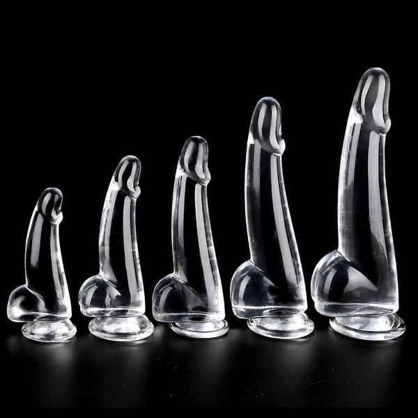 

new style crystal transparent female
