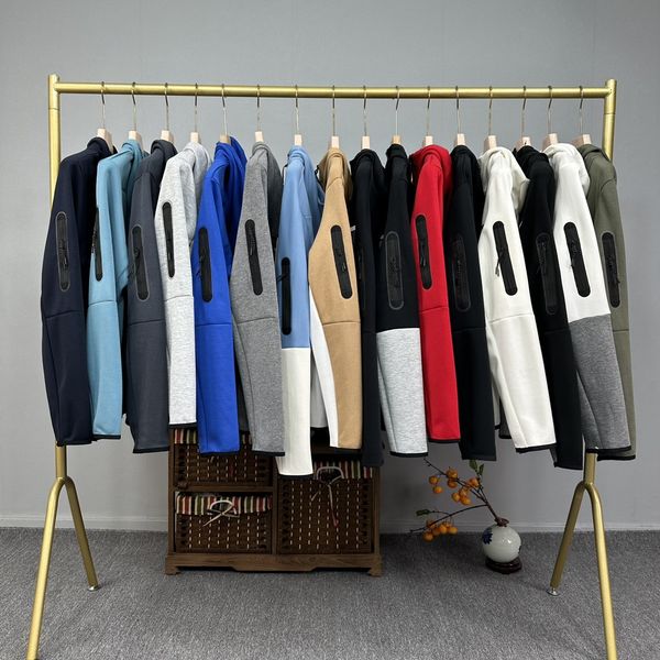 

men's pants designer sports pants hoodies tracksuit tech fleece sportswear jackets joggers running tech fleece sweatpants straight cut, Black