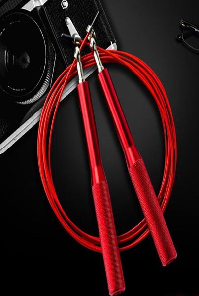 

new arrival adjustable jump ropes gym heavy steel handle swivel skipping rope aundefinedminum alloy material ropes for boxing fitness workou