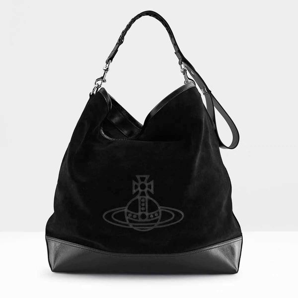 

vivienne empress dowager's bag autumn and winter saturn suede wandering bag one shoulder axillary cowhide large capacity tote bag
