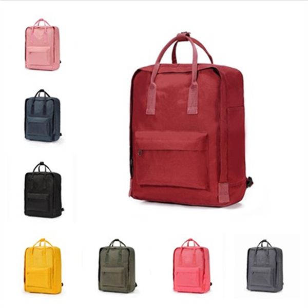 

classic backpack canvas fjallravan kanken waterproof fashion sports swedish fox student fashion style design youth sports backpack