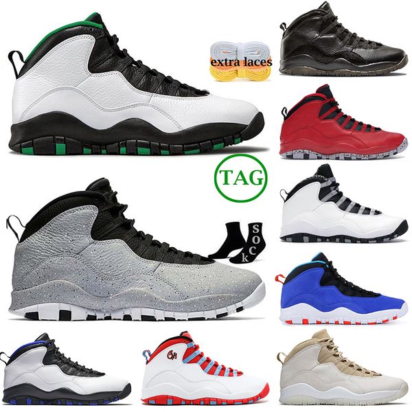 

og original jumpman 10 10s for mens basketball shoes anniversary sail sole fly tinker racer blue steel grey chicago shadow blackout orlando