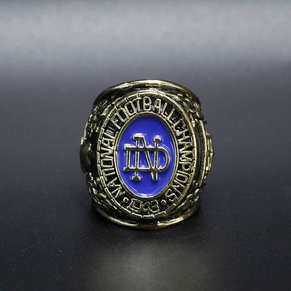 

ncaa 1943 notre dame championship ring customized, Golden;silver