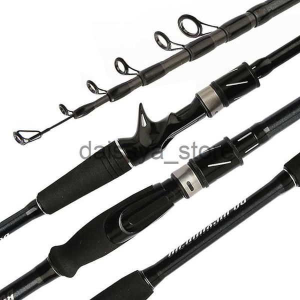 

boat fishing rods 1.8m 2.1m 2.4m 2.7m 3.0m 3.3m 3.6m portable telescopic carbon fishing rod casting spinning fish hand fishing tackle x0720