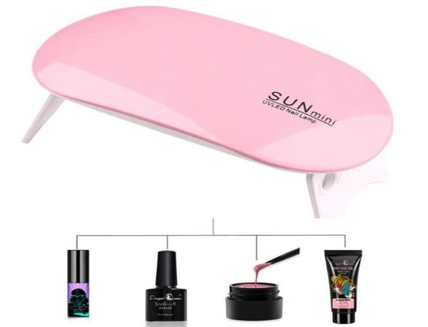

uv nail lamp 6w sun mini led lamp gel nail polish dryer mouse shape dry rechargeable home use led lamps3867205