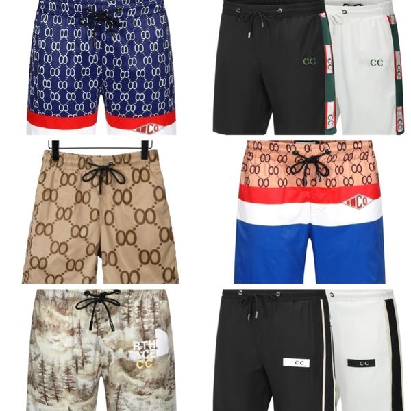 

designer mens shorts fashion quick drying breathable running sport shorts womens quarter pants reflective swim shorts, White;black