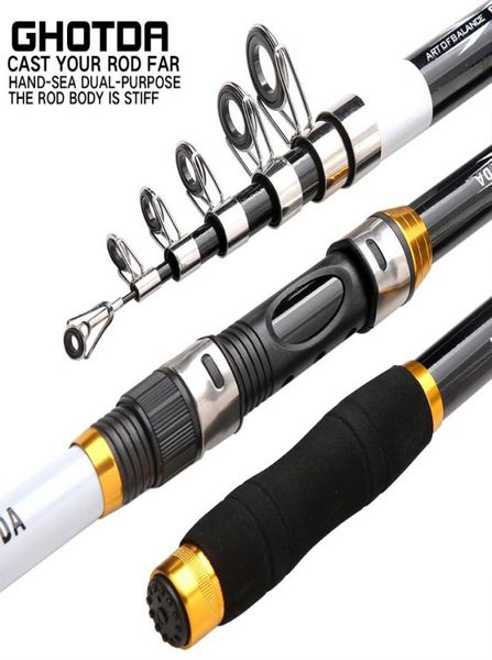 

boat fishing rods gda 21m 36m carp rod feeder hard carbon fiber pole2671960
