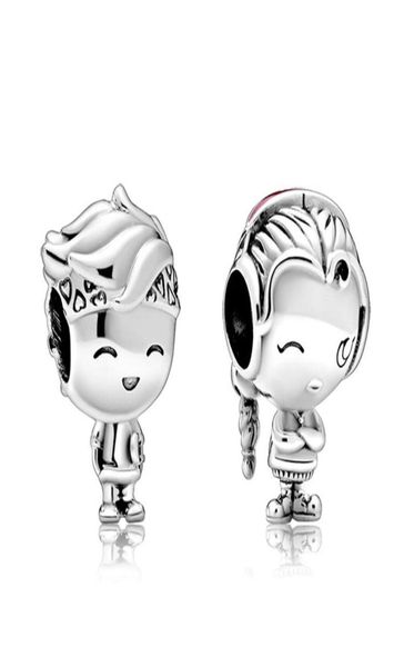 

happy boy or girl charm bead fashion women jewelry stunning design european style fit for pan bracelet panza004192763528, Bronze;silver