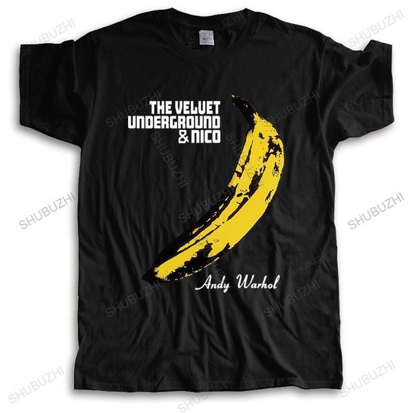 

mens tshirts crew neck tshirt pure cotton brand black velvet underground summer loose style cool plus size 230720, White;black